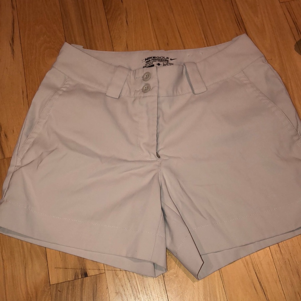 Nike women’s golf short shorts.